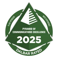 DALBAR rated 2025 Superior First Impression seal